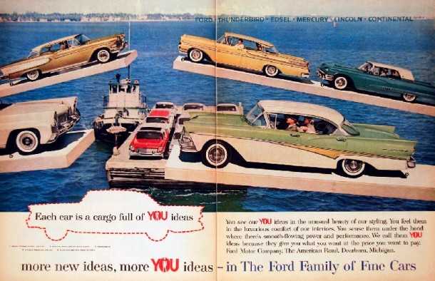 In the Ford family of fine cars, 1958