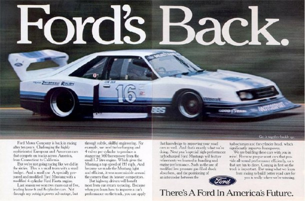 Ford's Back, 1982