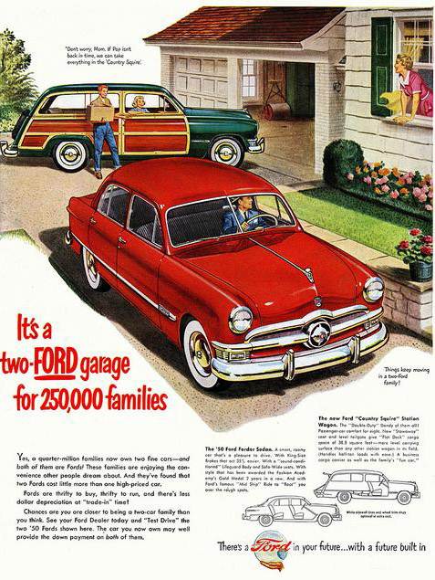 Ford adverts 1950 s #2