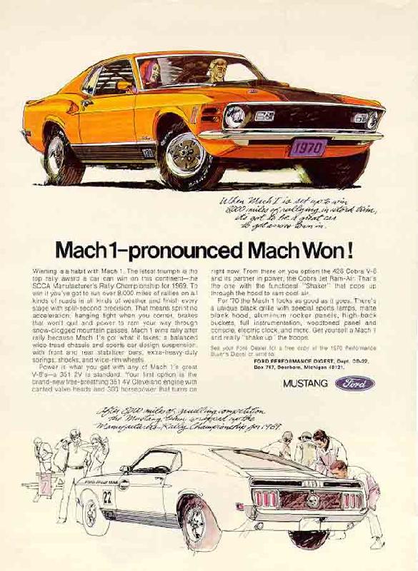 Mach1 - pronounced Mach Won!, 1970