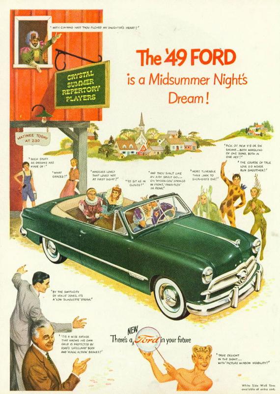 The '49 Ford is a Midsummer night's dream!, 1949