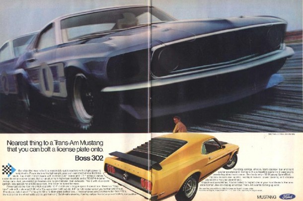 Ford Mustang Boss 302, 1969