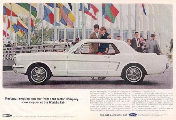 Mustang - exciting new car from Ford Motor Company, 1964