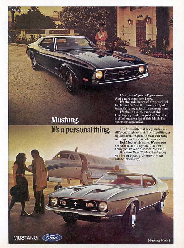 Mustang Mach 1, 1971