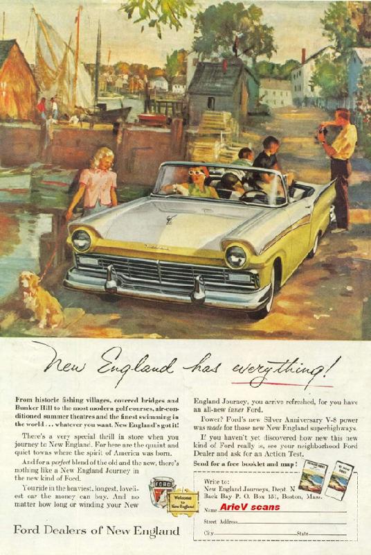 New England has everything!, 1956