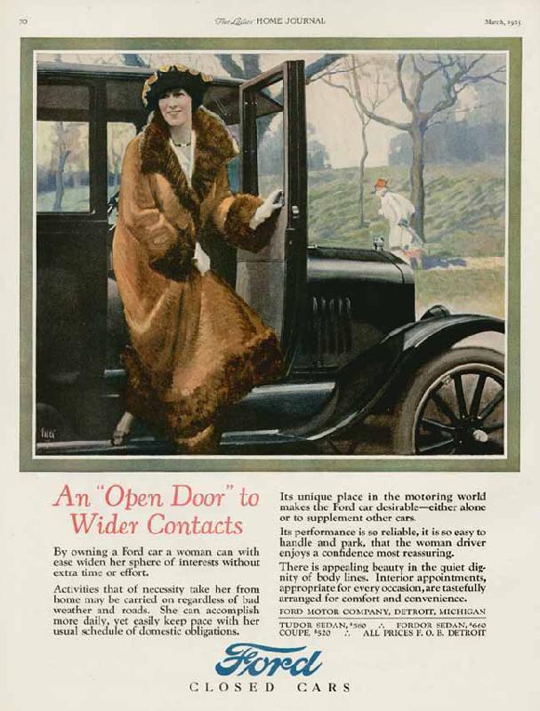 An "Open Door" to wider contacts, 1925