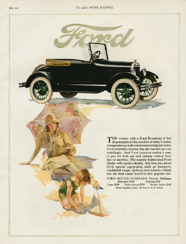 Ford Runaboat, 1926