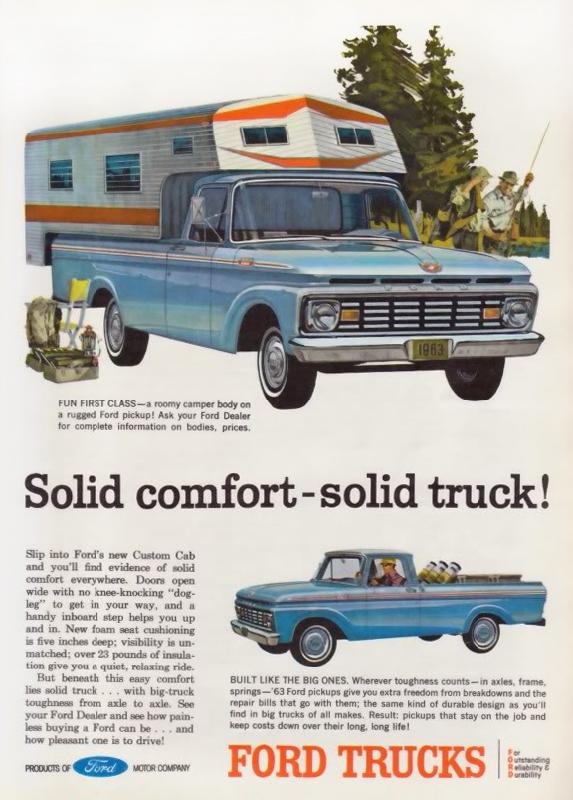 Solid comfort-solid truck!, 1963