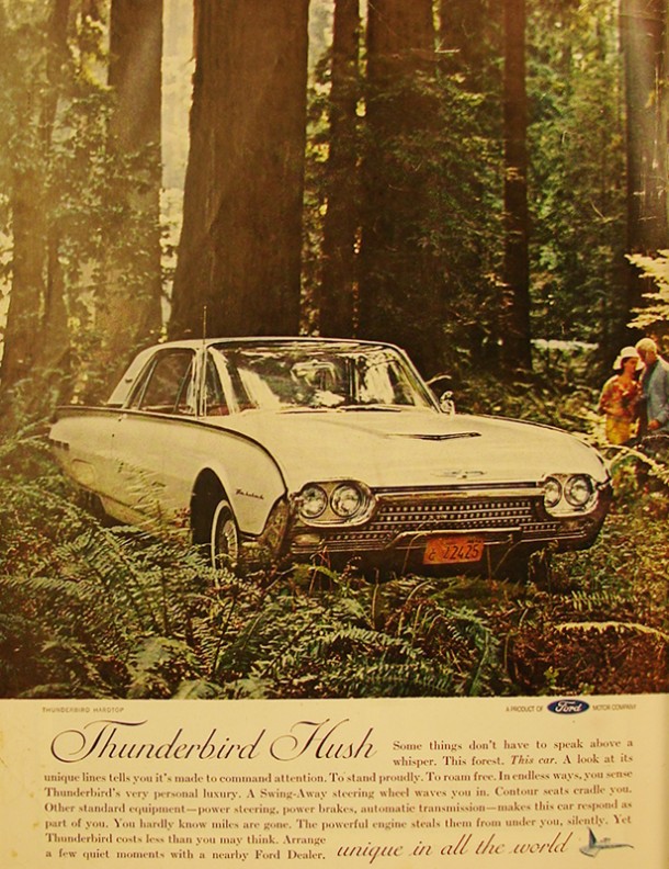 Thunderbird hush unique in all the world, 1962