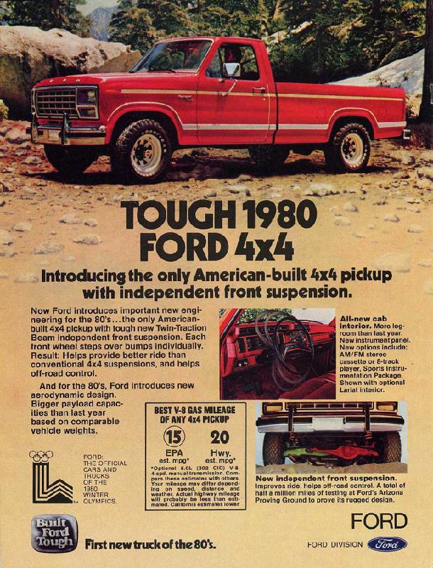 Tough 1980 Ford 4x4, 1980