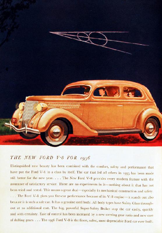 The new Ford V8 for 1936