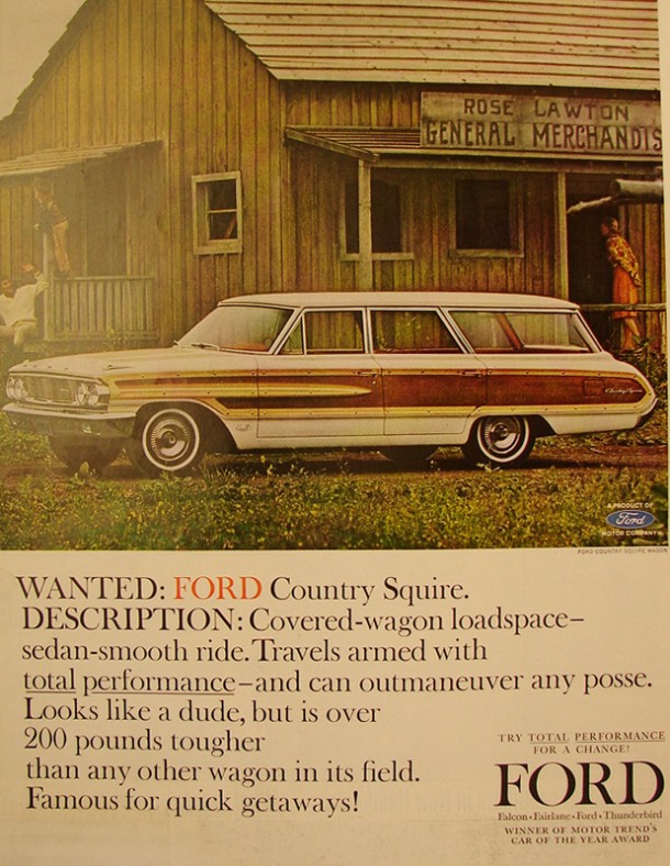 Wanted: Ford Country Squire, 1964