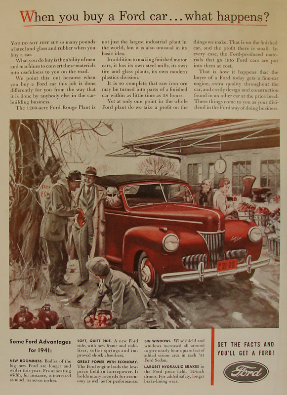 When you buy a Ford car... what happens?, 1941