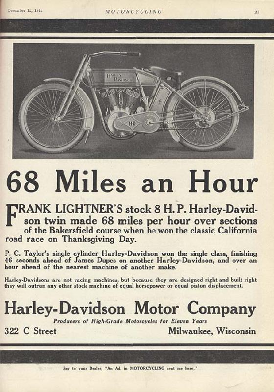 68 Miles an Hour, 1912