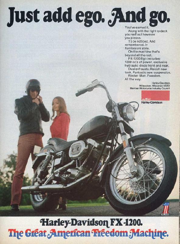 Harley-Davidson FX-1200, 1973