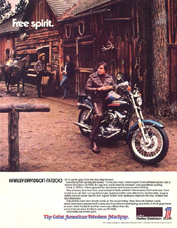 Harley-Davidson FX-1200, 1974