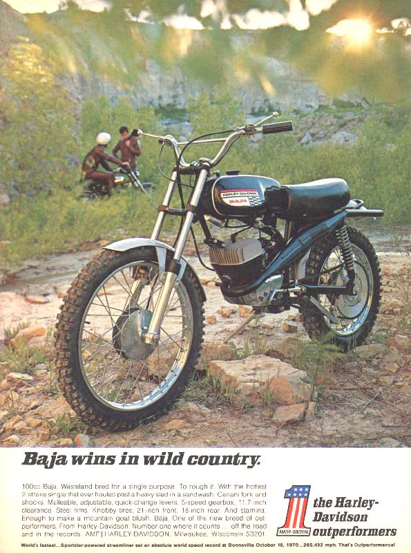 Baja wins in wild country, 1971