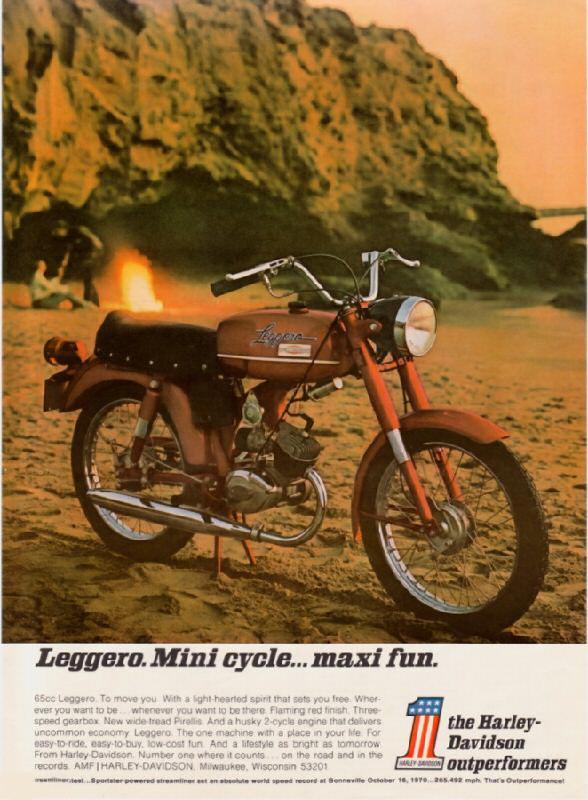 Leggero Mini cycle... maxi fun, 1971