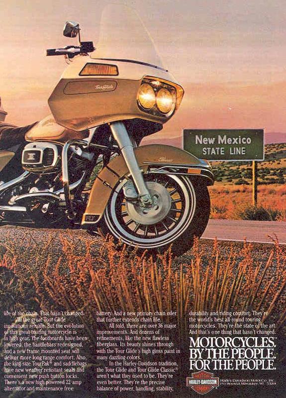 Motorcycles by the people for the people, 1982