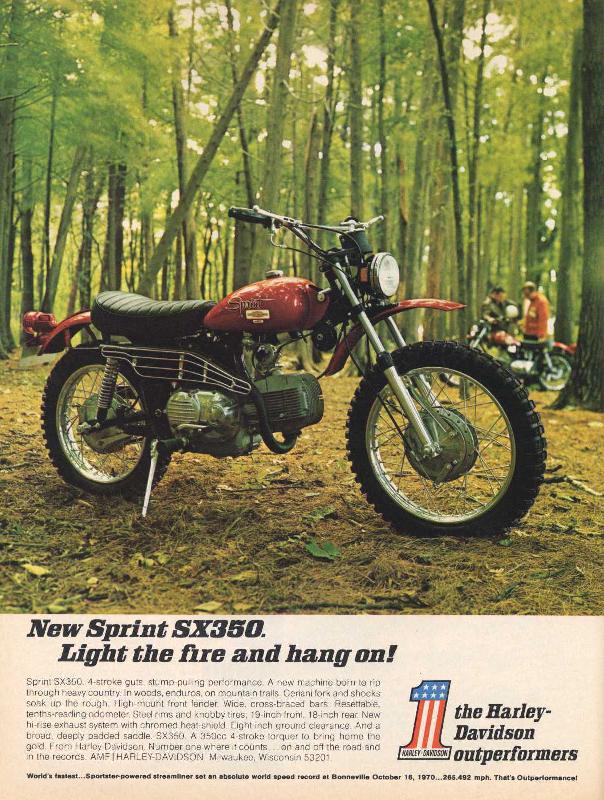 New Sprint SX350. Light the fire and hang on!, 1971