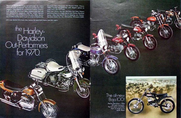 The Harley-Davidson Out-Performers for 1970