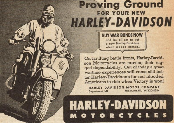 Proving ground for your new Harley-Davidson, 1943