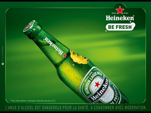 Heineken Beer: "Apple bottle", 2008