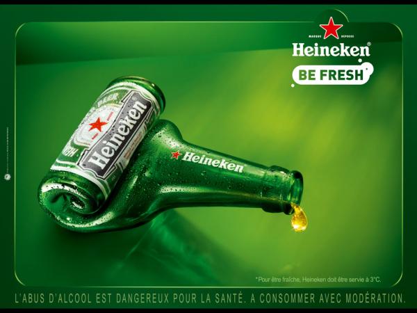 Heineken Beer: "Empty bottle", 2008