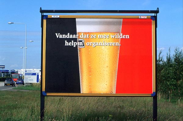 Heineken: Belgium flag, 2001