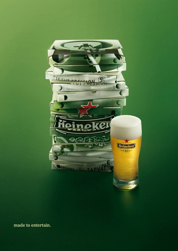 Heineken Draught Keg: Pizzas, 2008