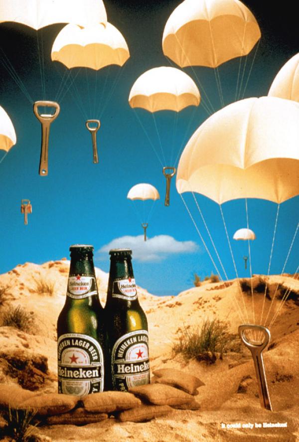 Heineken: Parachute, 2001