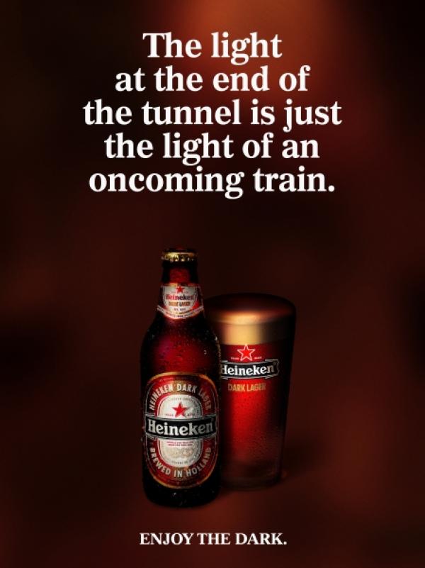 The light at the end of the tunnel is just the light of an oncoming train, 2005