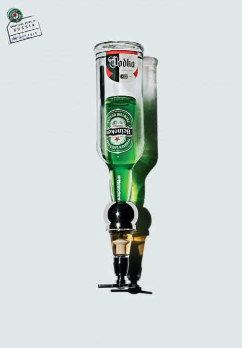 Heineken unofficial drink of Russia, 2007