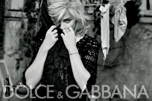 Dolce & Gabbana Winter 2011 Madonna Ad Campaign