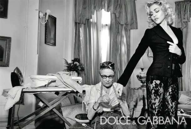 Dolce & Gabbana Winter 2011 Madonna Ad Campaign #3