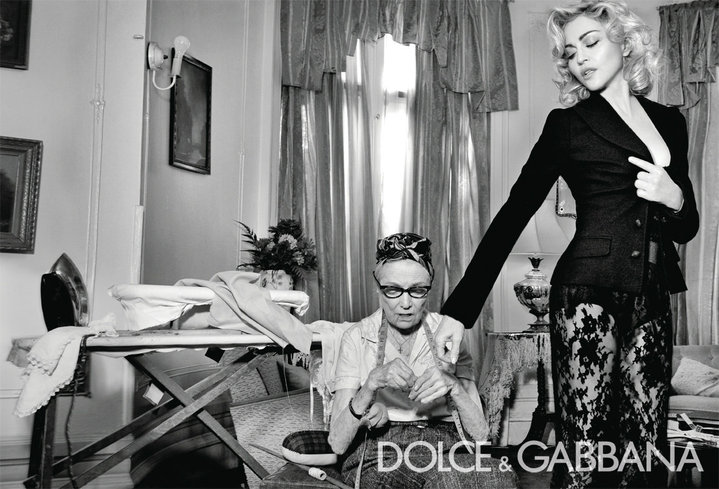 Dolce & Gabbana Winter 2011 Madonna Ad Campaign #3 « Adbranch