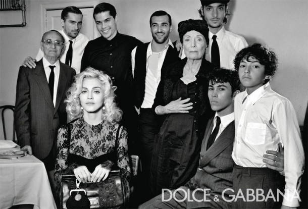 Dolce & Gabbana Winter 2011 Madonna Ad Campaign #4