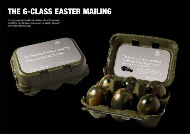 Mercedes-Benz "The G-class easter mailing" 2008