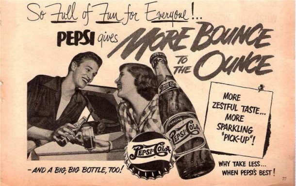 Pepsi So full of fun for everyone!.. 1950s