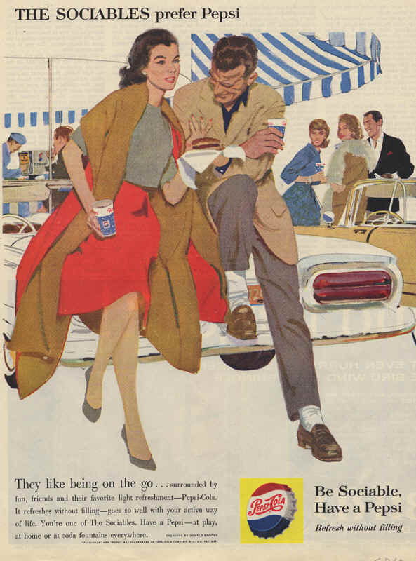 They like being on the go, 1960