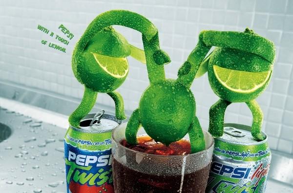 Pepsi Twist: "dip" 2004