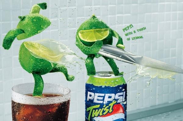 Pepsi Twist: "slice" 2004